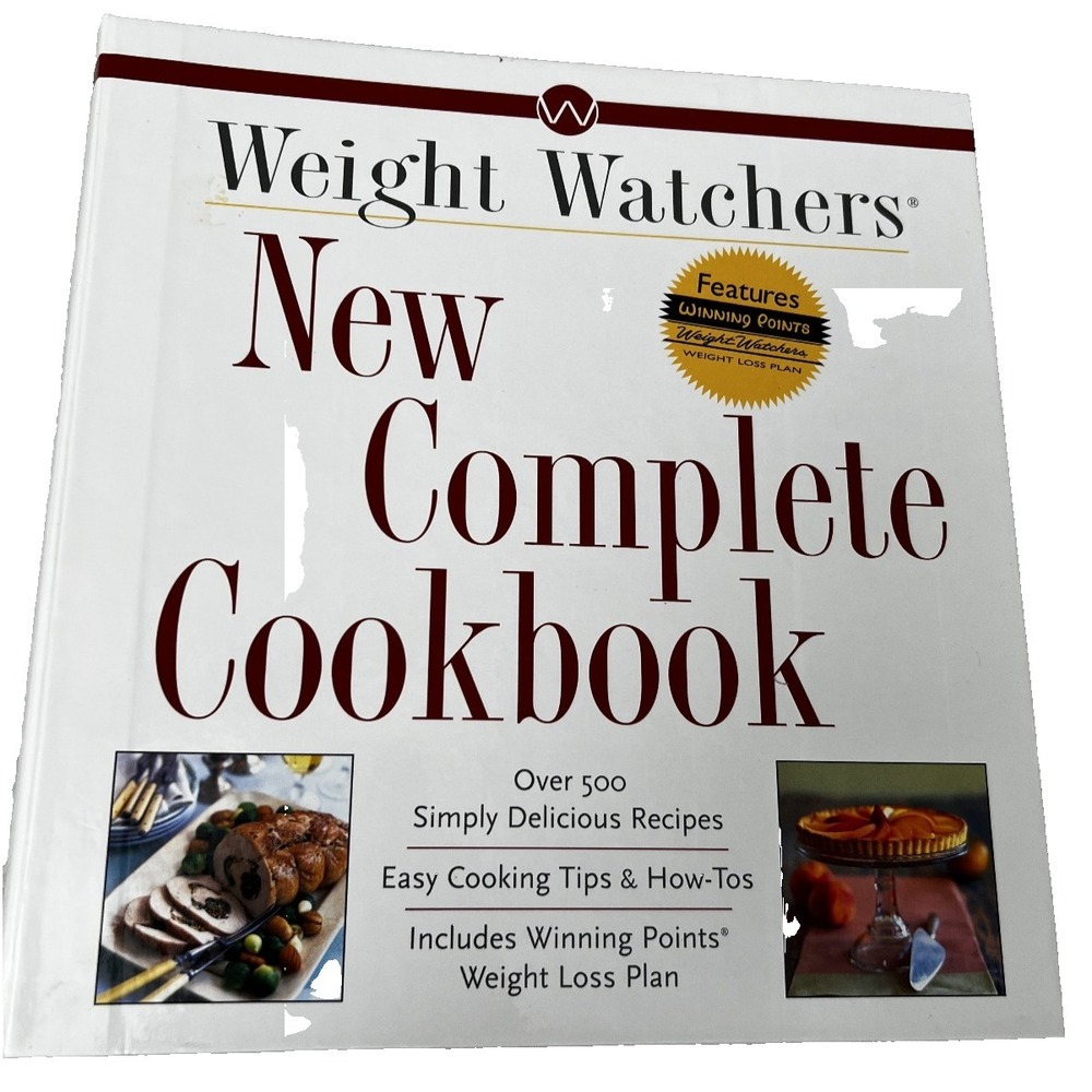 Weight Watchers New Complete Cookbook 500 Recipes Ring Bound Hardcover 1998